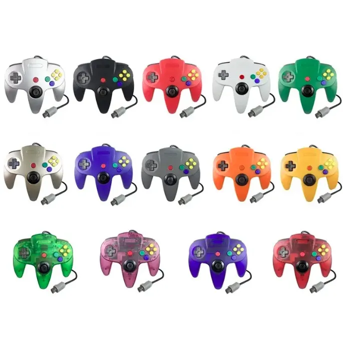 Save Big on Bulk Classic N64 Controller N64 Controller USB Wired Gamepad  Classic Retro Gaming Stick For PC Nintendo 64 14 Colors Best Deals on 