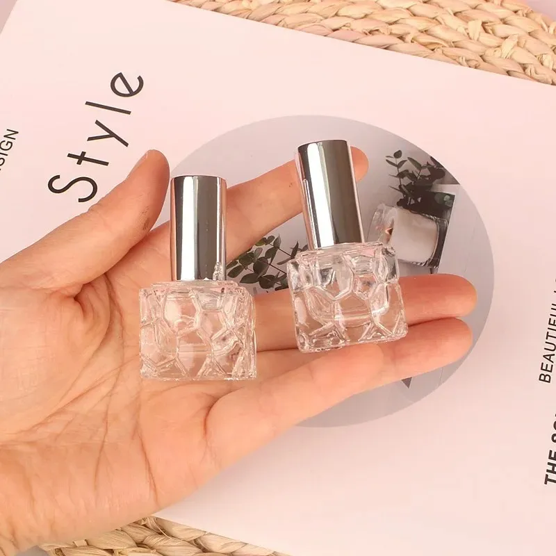 Mini transparant glas parfum spray fles Clear Glass Makeup Subbottling Substant Proeffles voor Cosmetic Travel Portable