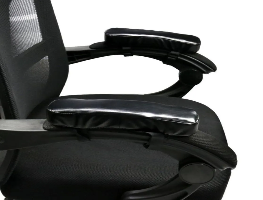 2PCSソフトチェアアームレストパッドエルボピローパッドサポートアームレストクッションホームオフィスチェア椅子の装飾肘リリーフプロテクター5375548