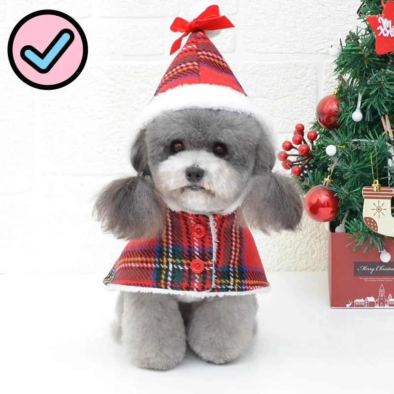 Hondenkleding kleding huisdier Kerstmis getransformeerd in puppy Teddy Pomeranianus