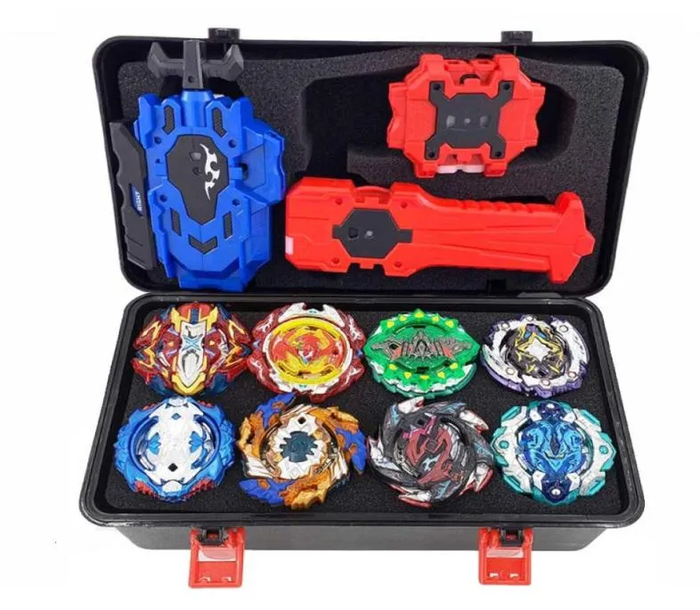 Tops Launchers Beyblade Burst Set Toys с стартовым и ареной Bayblade Metal God Spinning Top Bey Blade Blade Toys T1910199531980