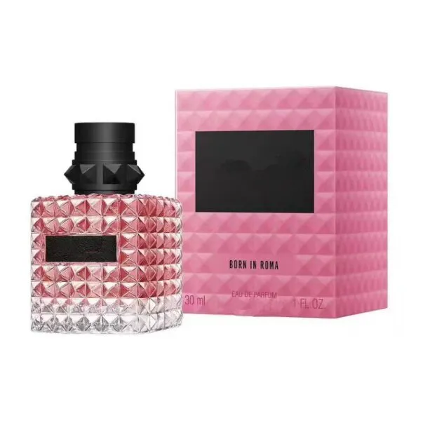 Fashion Accessories Born In Roma Perfume Donna Fragrance Eau De Parfum For Women 3.4 oz 100ml Cologne Spray Long lasting Good Smell Floral Notes Perfume Spray