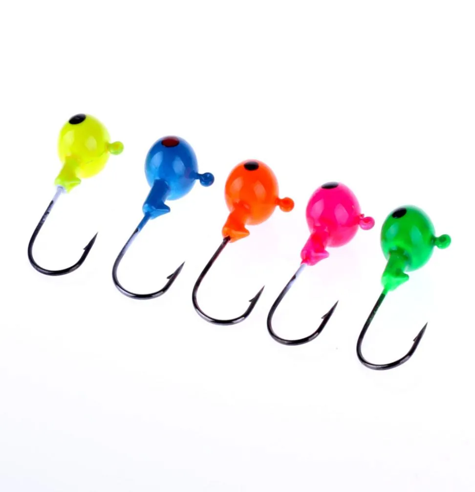 7g 20pcs Mix Lead Round Jigs Head Fishing Lures Baits fishing jigs Fish Tackle9550872