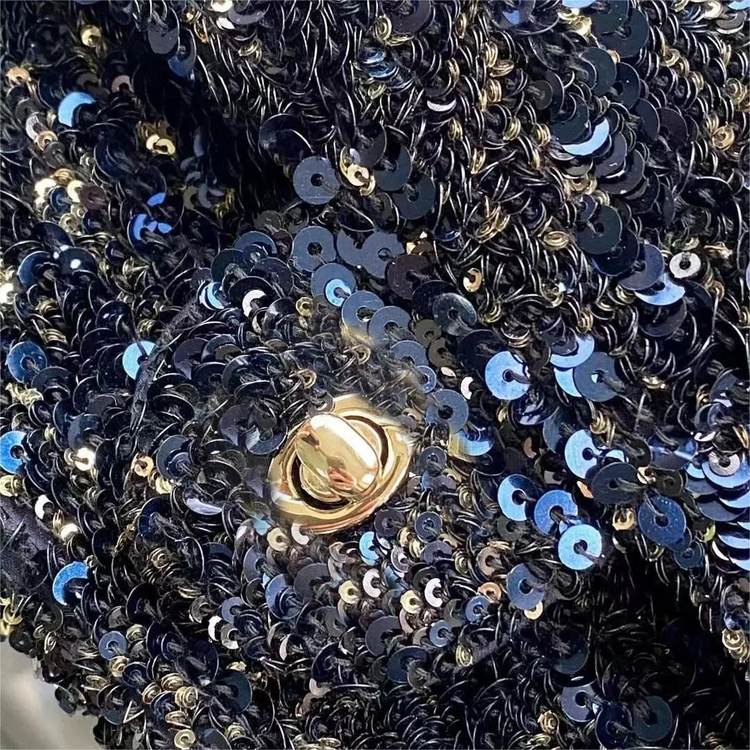 Sparkling Sequin Mini Tote Bag - Spring/Summer Fashion Sparkling Sequin Mini Tote Bag - Spring/Summer Fashion