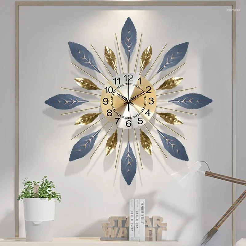 Wall Clocks European Fashion Creative Clock Home Decoration Art for Living Room Modern Design