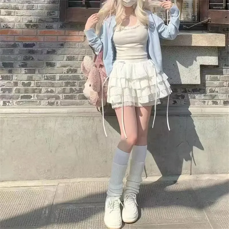 【threetimes】24FW Emma skirt | 韓国人気 | 日本未入荷 DHgate.com:Skirts 2024 Korean Summer Lace Mini Skirt For