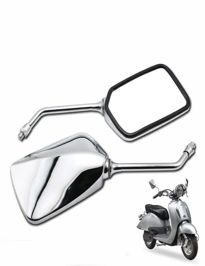 Rétroviseur de moto Miroir de voiture électrique Miroir convexe 10 mm Champ de vision Miroir à haute finition 360 Rotation6150918