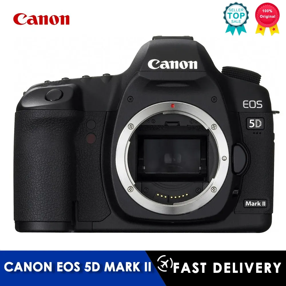 Tillbehör Canon EOS 5D Mark II 5D2 Full Frame DSLR -kamera