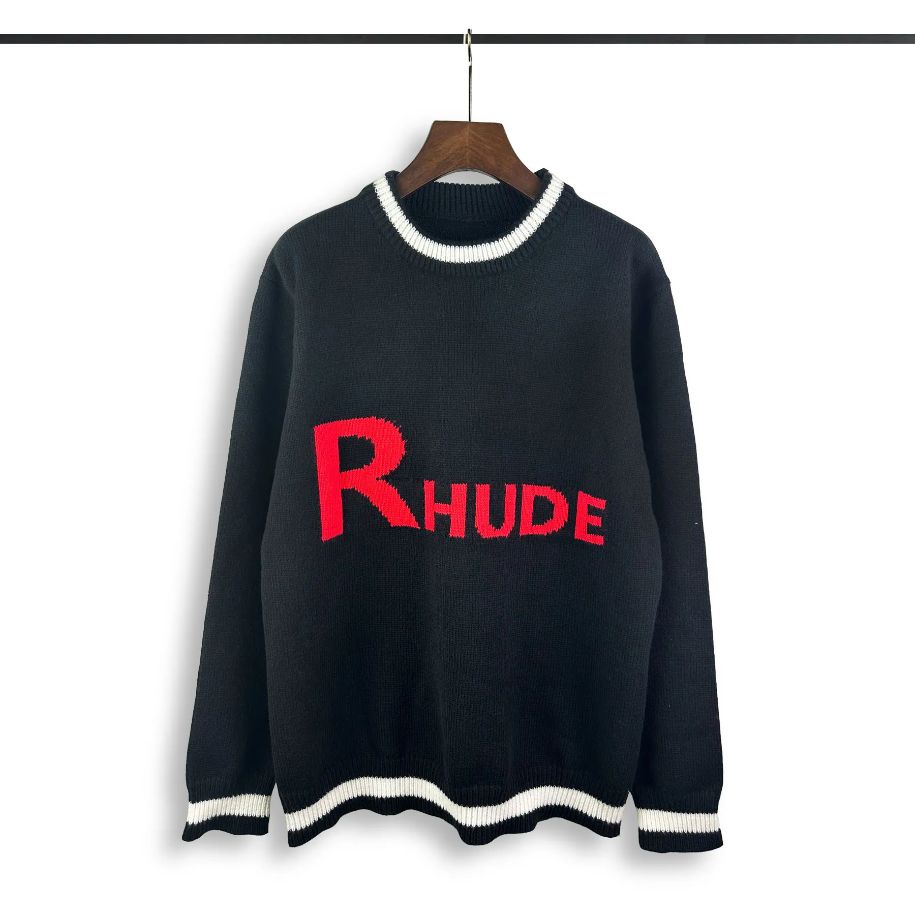 سترات مصممة للرجال رجعية للأزياء الكلاسيكية Cardigan Sweatshirts Men Sweater Letter