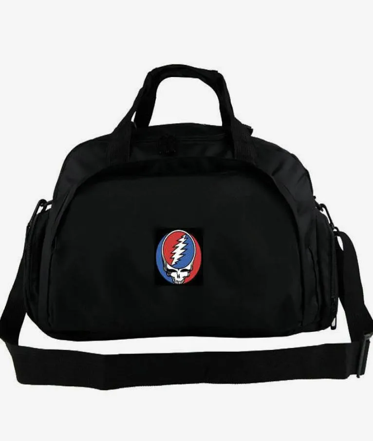 Grateful Dead Duffel Bag Психоделическая тотация Country Rock Band Music Backpack 2 Way Использовать багаж Daily Duffle Sport Sling PAC2670810