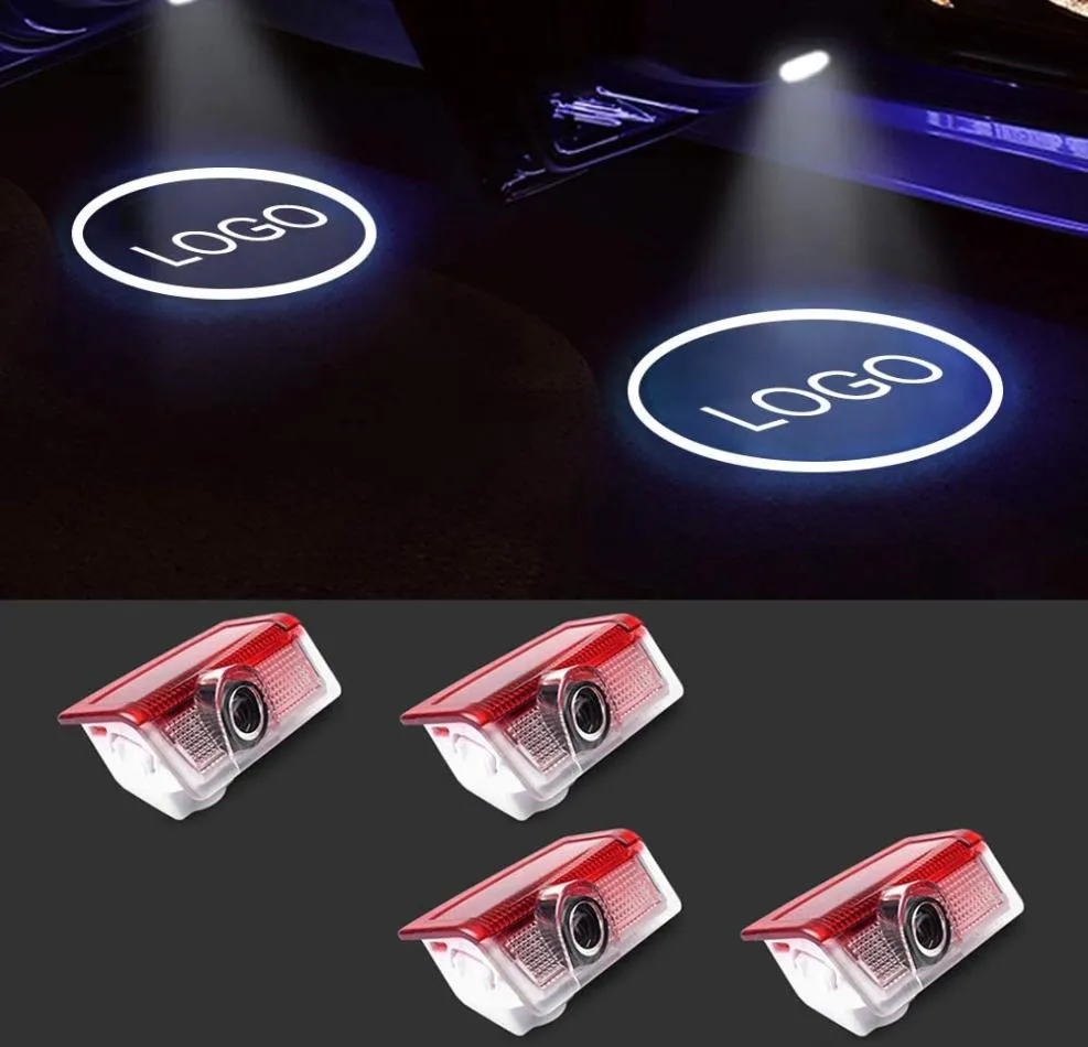 Logotipo de porta Luzes do projetor LED 3D Shadow Ghost Light para Mercedes- A/C/E/Ml/Gl/GLE/GLS/GLA/M Símbolo