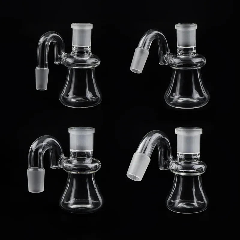 3 '' Jakość premium 14 mm 18 mm mini suchy popiół Tobacco 45 90 stopni rura wodna Bong Bubbler