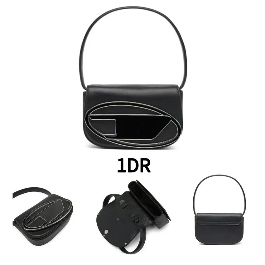 Designer Leder 1DR -Umhängetasche Klassische Handtasche für Frauen Top Griff Crossbody -Geldbörsen Clutch Tote Mode Bags M1