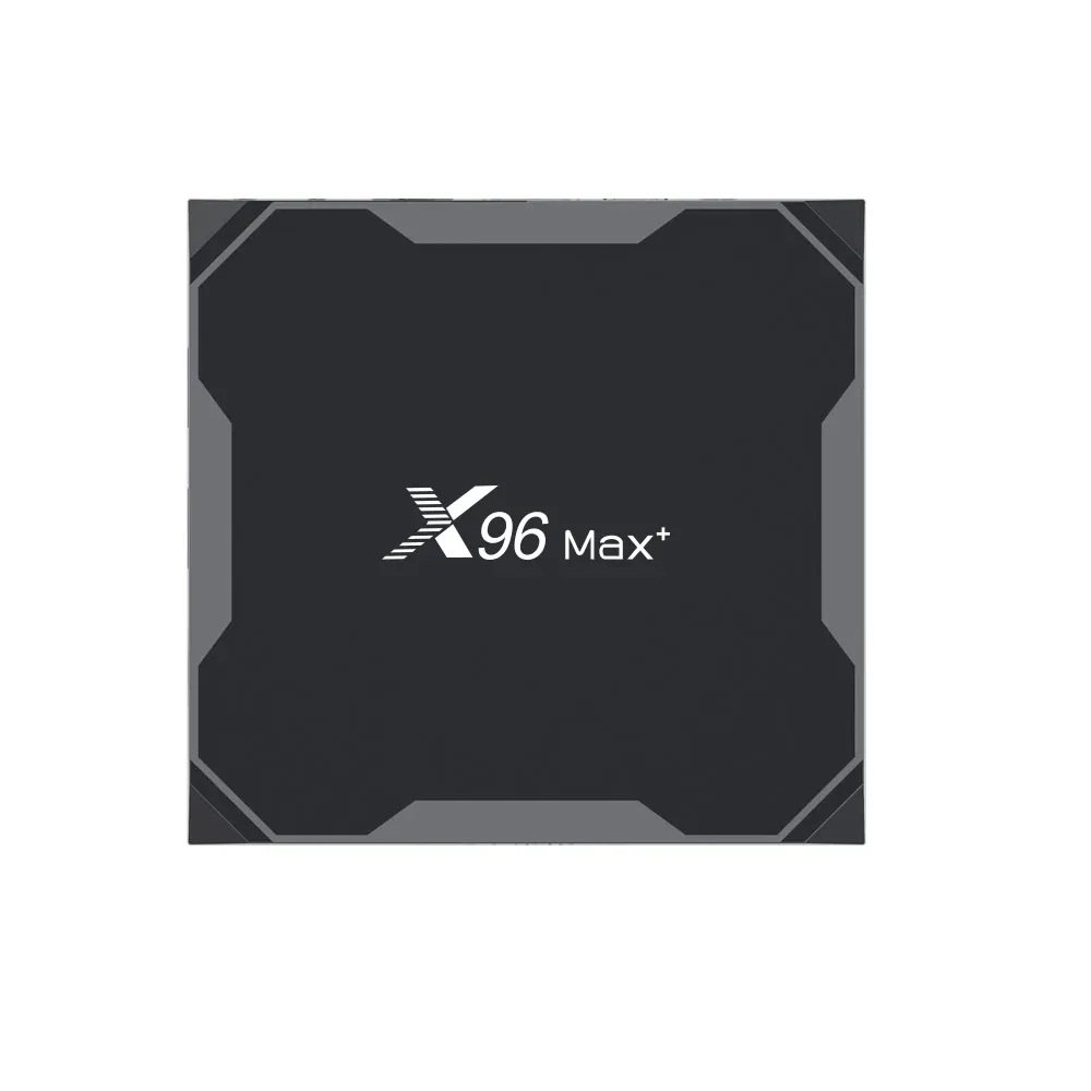 Caixa X96 Max+Android 9.0 Caixa de TV inteligente 2g+16g/4g+32g/4g+64g amlogic s905x2 h.265 4K Player player USB 3.0 Set Top Box PK X96 Mini Box