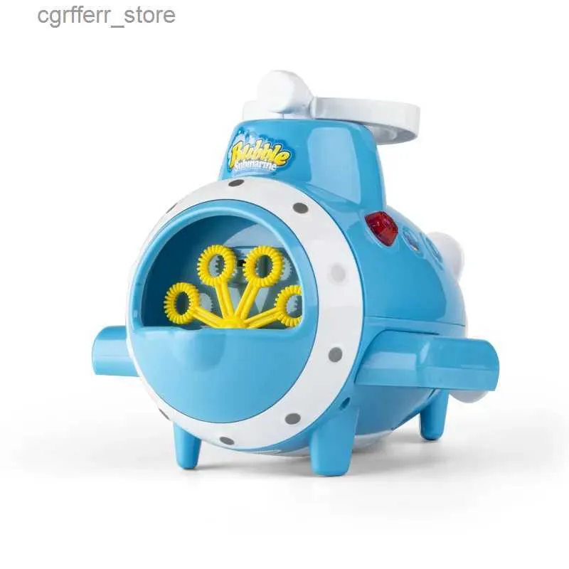 Giocattoli da bagno per bambini fumetti bolle macchina elettrica sapone automatica bolle pistola portatile estate bagni da bagno esterno giocattolo per bambini per bambini regali l48