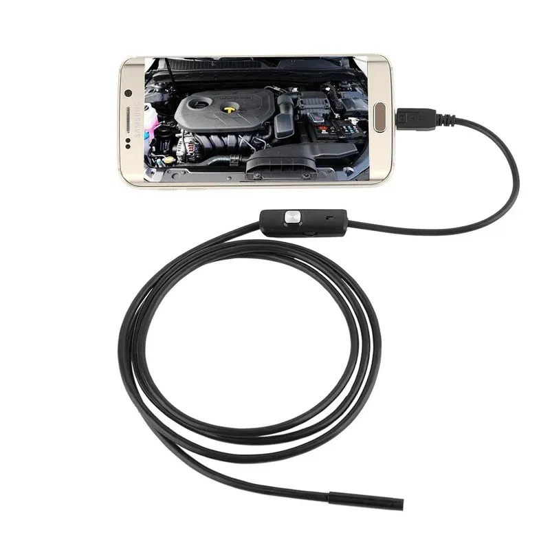 5,5 mm HD Android -telefoon Computer USB Endoscoop Pipeline Auto Repair Endoscoop Cord 3.5MHD USB Borescope Camera