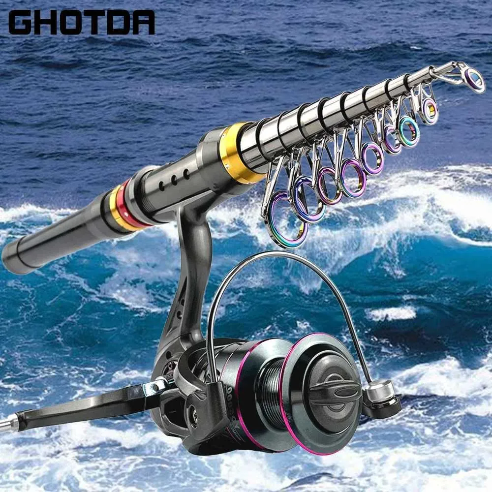 Ultra Light Tespic Fishing Rod And Rotating Reel Combination - Main Image