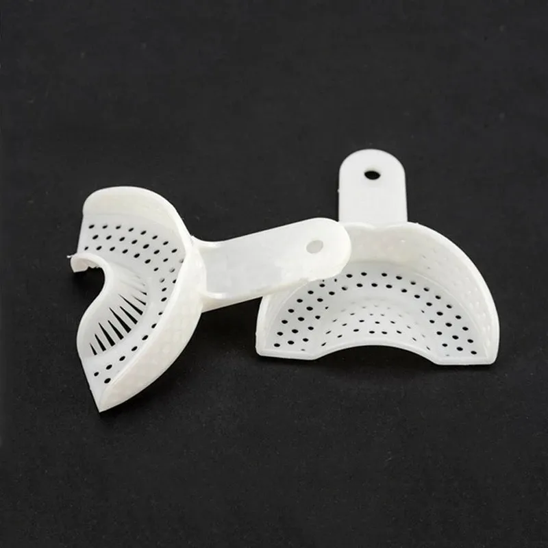 Childrens and Adults Dental Impression Trays Plastic Teeth Holder Trays Tools