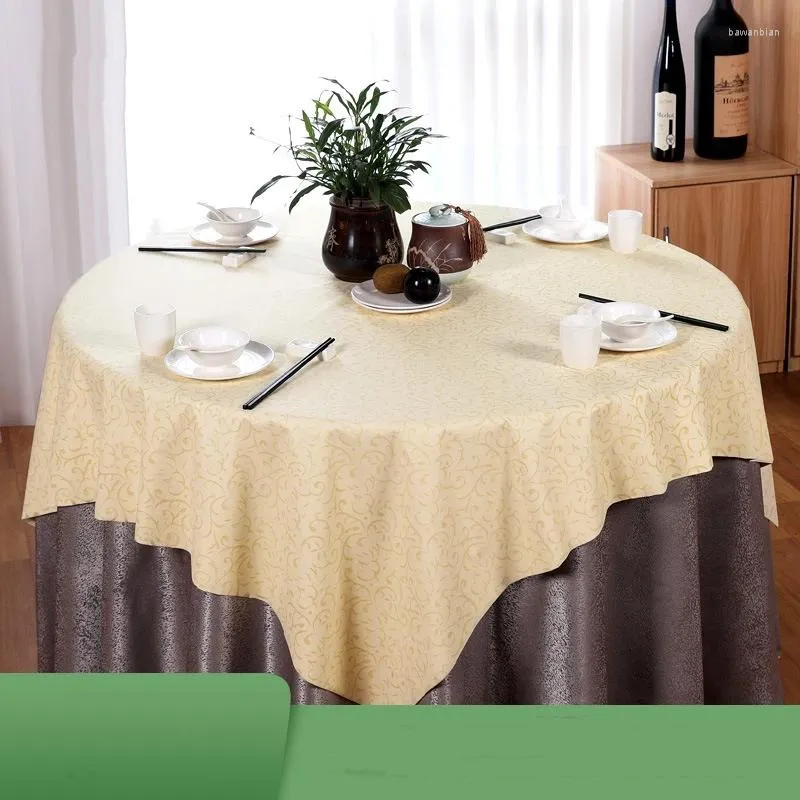 Table Cloth Disposable Tablecloth Square Washable Thickened El Restaurant Mat Paper Oil Proof 2pcs