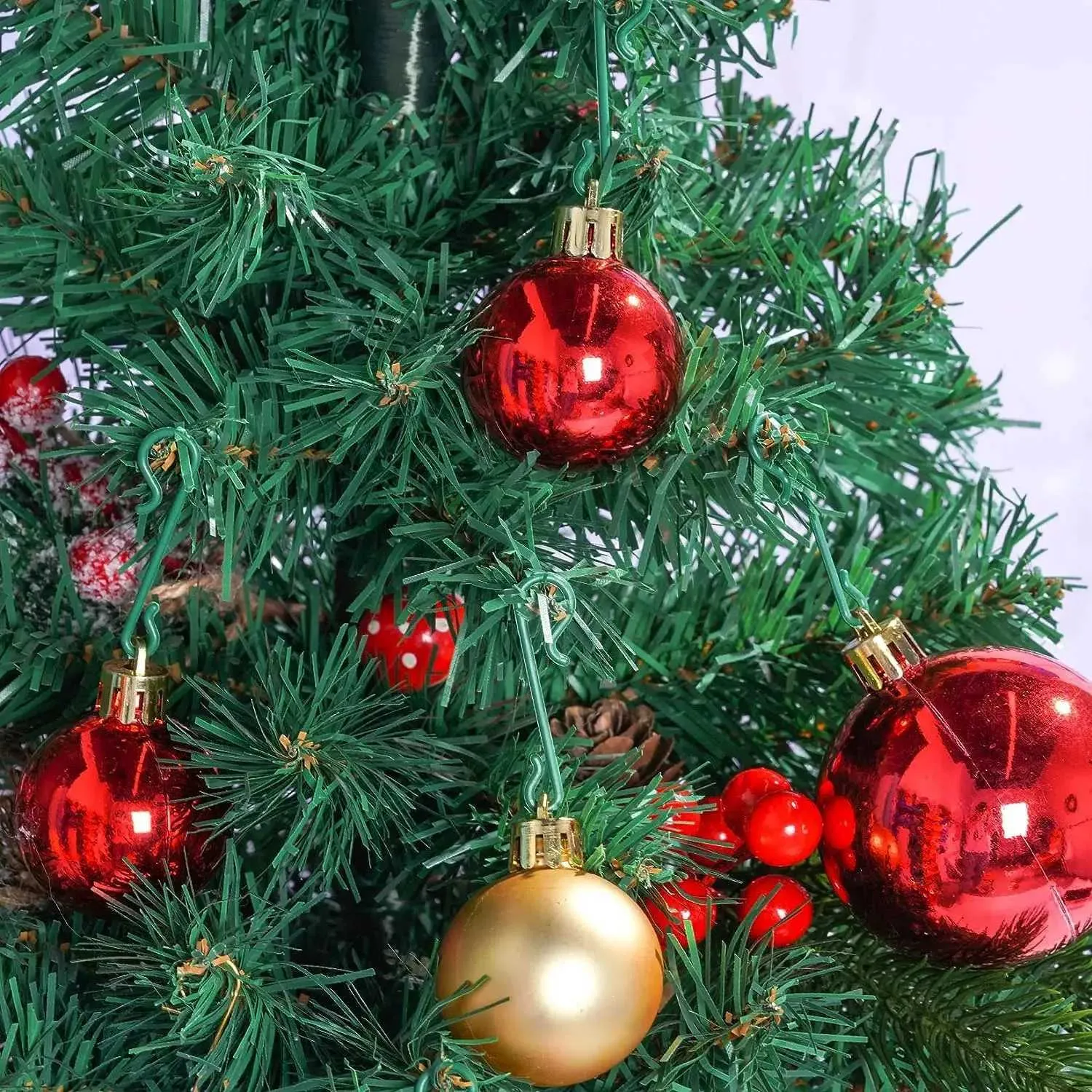 Mini Christmas Ornament Hooks - 4cm S-Shape Hanging Hooks for Xmas Tree  Decorations - Shop Now! from Dhgate Christmas Decorations - price 7.88, image size:1500x1500