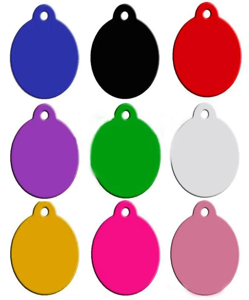 Aluminum Alloy Blank Pet Dog ID Tags Anodized Surface Laser Engravable Identity Tags5475985