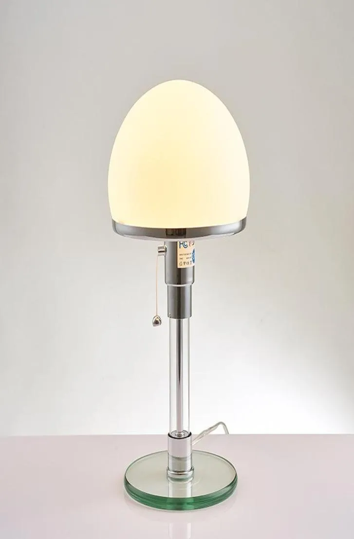 Dansk designer bauhaus lampa nordisk sovrum sovrum enkelt glas ledbord för vardagsrum skrivbord lampor8082861