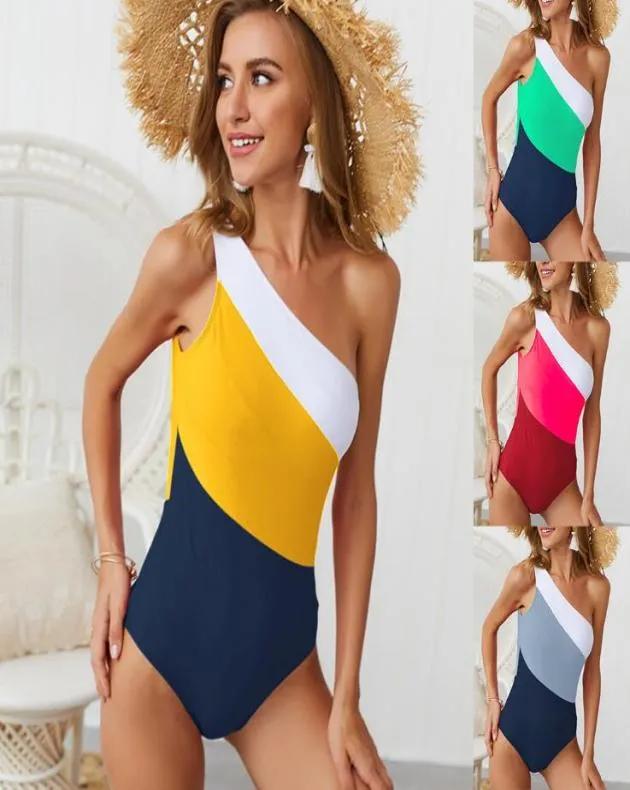 Sexy One Piece Swimsuit Women 2019 Bandage imbottito Summer Beachwear One Showwear Bathing costumi da bagno Monokini Swimsuit 3749000