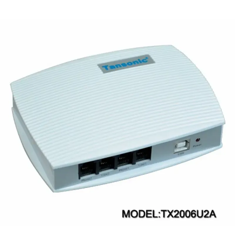 Gravador 2/1 canal USB gravador telefônico de gravação dupla Sistema de negócios