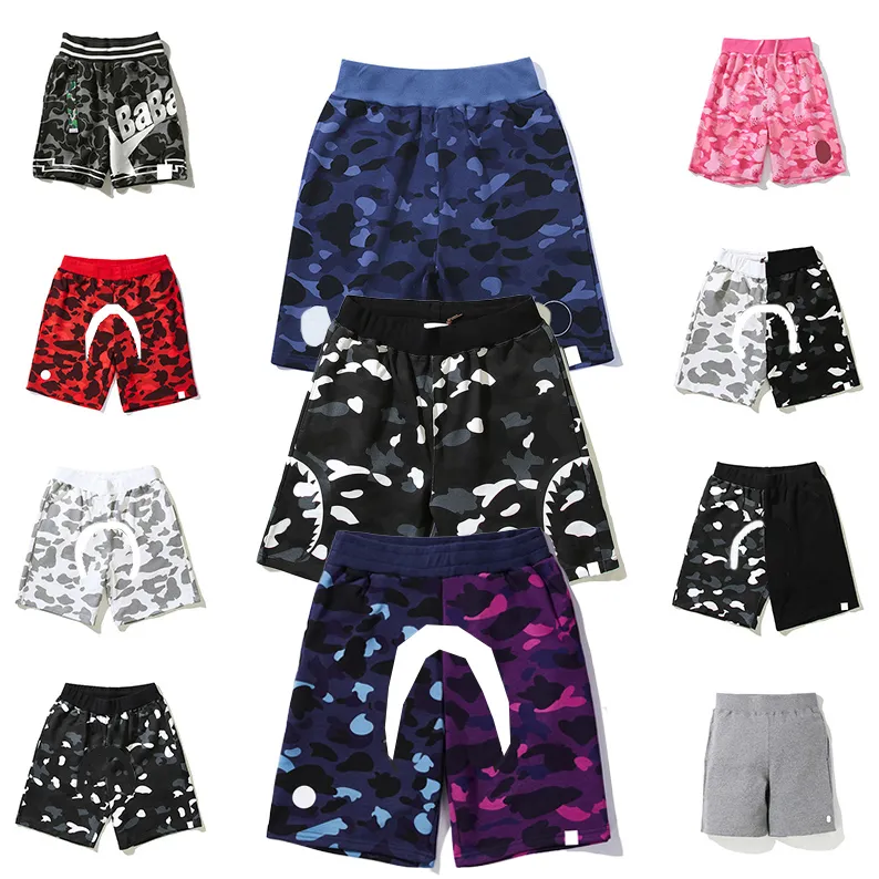 Herren Shorts Designer Womens Camoue Muster Fitn Training Sporthosen losen atmungsaktive Herren Sommer Joggen A2SP#