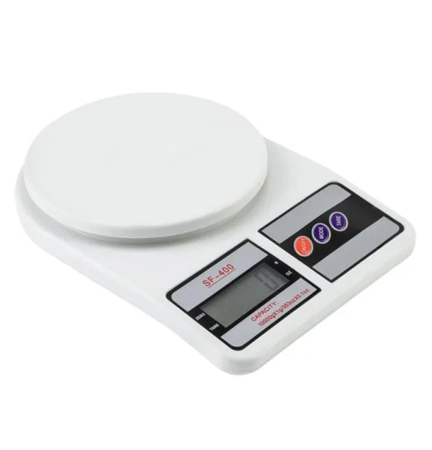 Other Electronics wyn 10KG 1g Kitchen Mail LCD Digital Scale White6449987