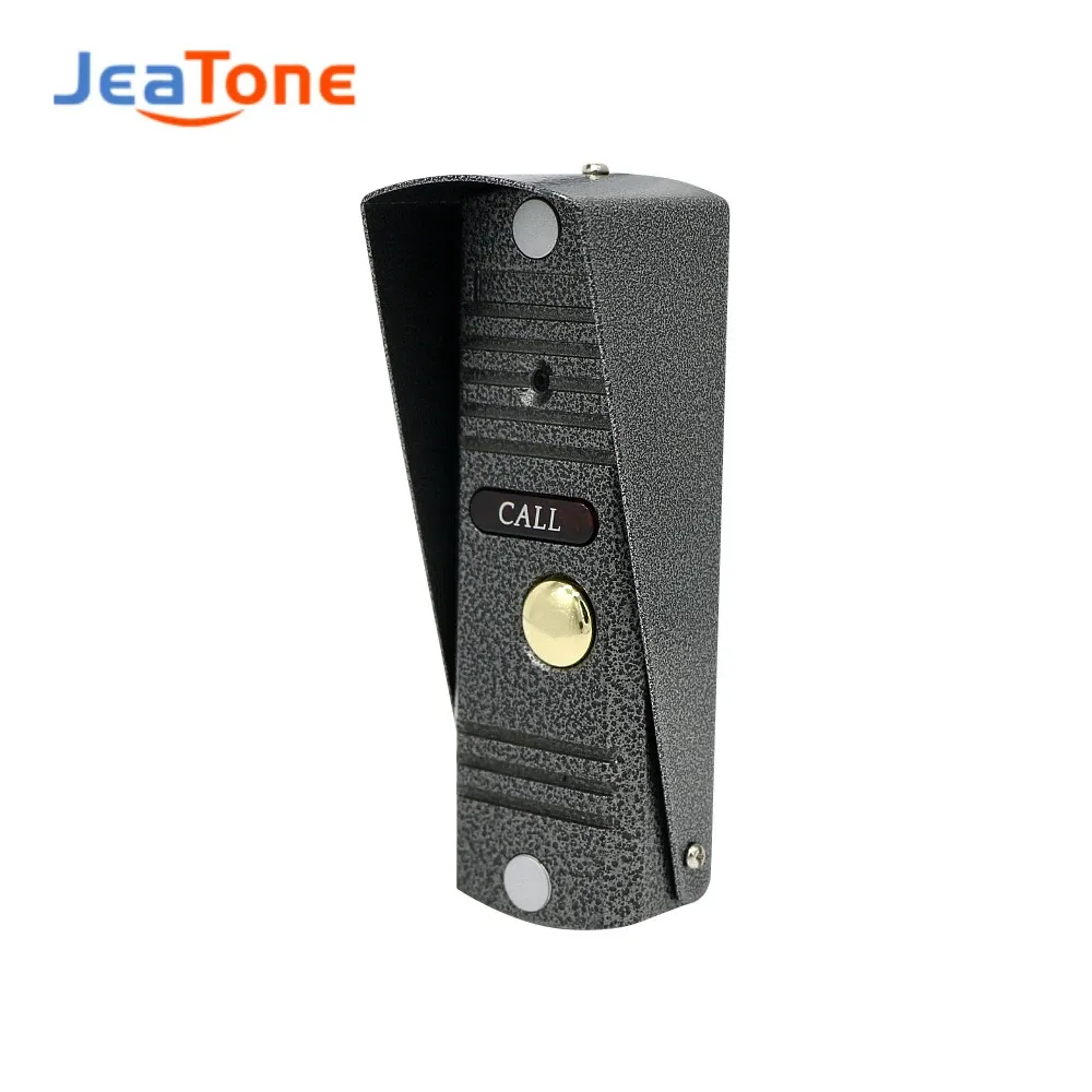 Intercom Jeatone Call Panel Series 4wire Video Doorbell per video Intercom Supportato solo AHD/CVBS Entrance Machine Waterproof Door Bell