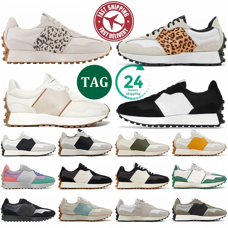 new balance 327 Men Black White Leopard Print Black And White Green Red Beige Leather Street Blance tennis shoes mens trainers sneakers Runners 36-45 dhgate【code ：L】