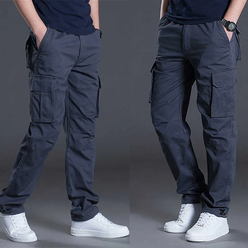 Uomini invernali cotone intrecciato pantaloni da mosca zip alla moda multi-palline in vita elastico uomo all'ingrosso uomini pantaloni pantaloni pantaloni