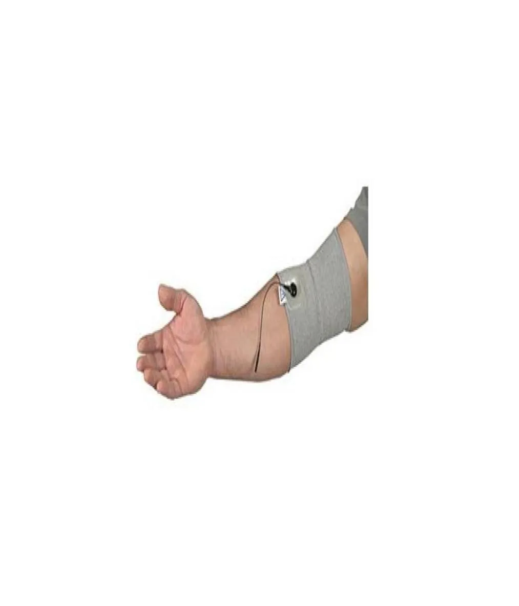 Santé Conducteur du coude Support Electrode Massage Silver Fibre Elbow Empêche la stimulation des rhumatismes pour les dizaines EM avec câble 2373757