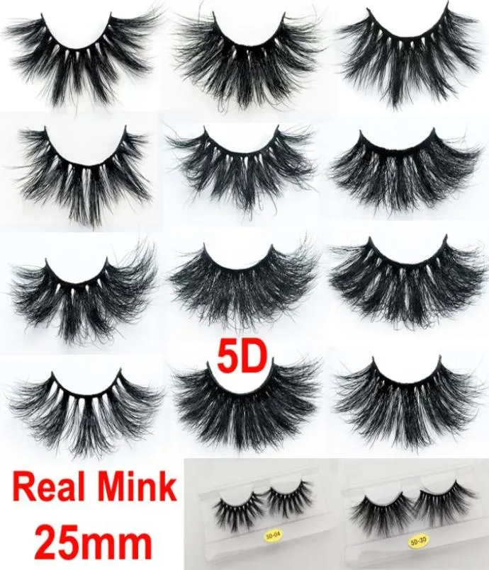 Makeup 3D vision des visons 25 mm Vrai Valk Faux Cils Luxury Soft Natural Ever Everyshes 5d Dramatic Eye Lashs Extension Handmade8612884