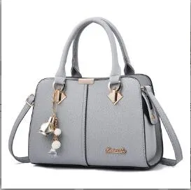 Totes Ladies Handbags Purses Crossbodybags Women Leather Shoulder Bags Tote Bag Bolsa Feminina Handbag Purse Grey