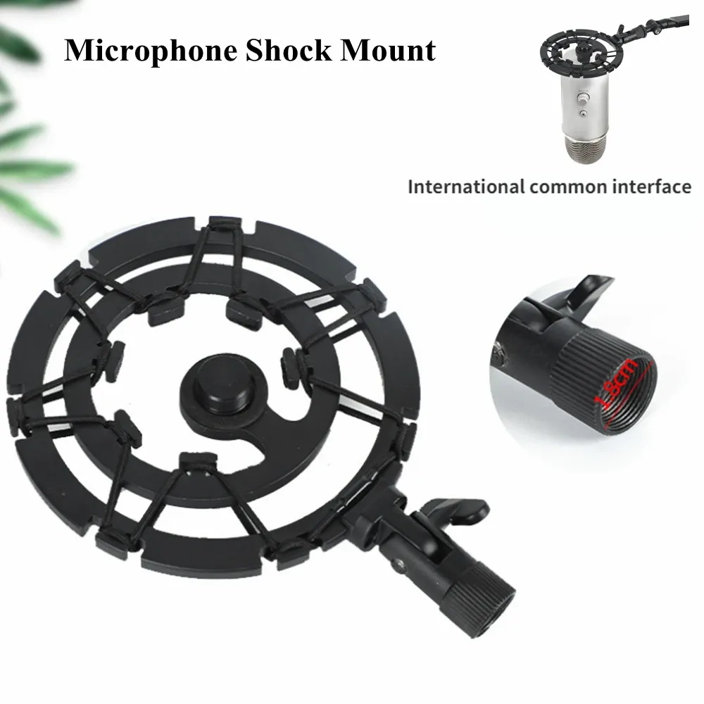 Stand Blue Microfon Stoßmontage Legierung Schock -Mount -Stoßgeräusch und Schock reduzieren die Vibrationsboom -Arm -Mikrofon -Mic -Ständer für blaue Schneeball Yeti