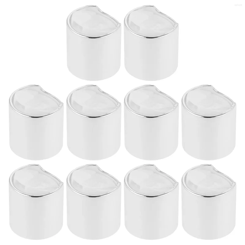 Liquid Soap Dispenser 10 Pcs Facial Cleanser Jar Cover Lotion Bottle Replacement Accessory Cap