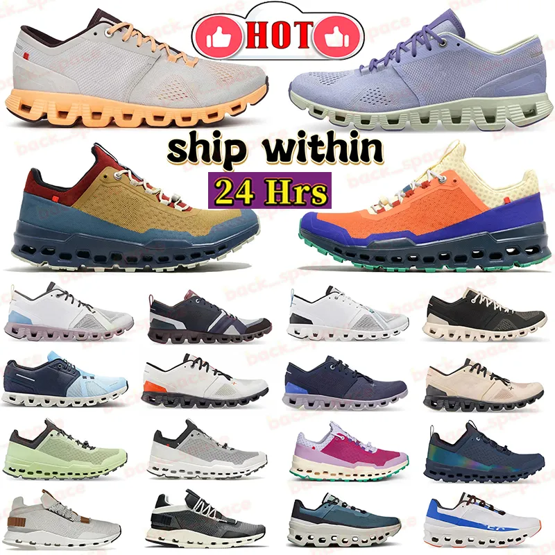 Designer Running shoes womens men sneakers Glacier Frost Indigo Flame Storm cloud white Cloudultras mens outdoor Sports trainers breathable Hiking shoe size 36-45