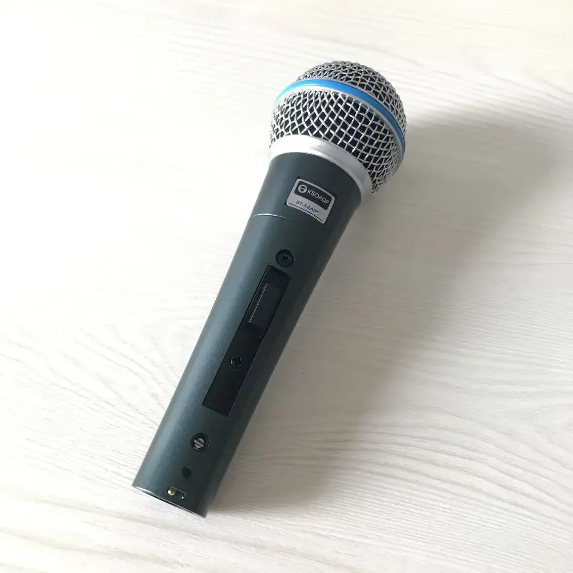 Mikrofone BT58A Switch Professionell Vintage Handheld Vocal Dynamic Microfon für BET 58A BET58A Karaoke Musik Studo Bühnenparty Mikrofon