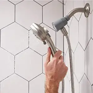 the shower