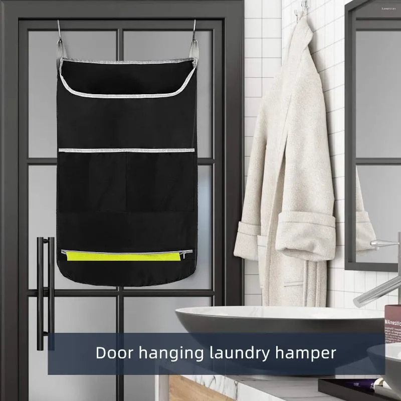 Tvättpåsar hängande hamper med 2 krok typ av utrymme för utrymme och blick med vidöppen topp stor sovsal