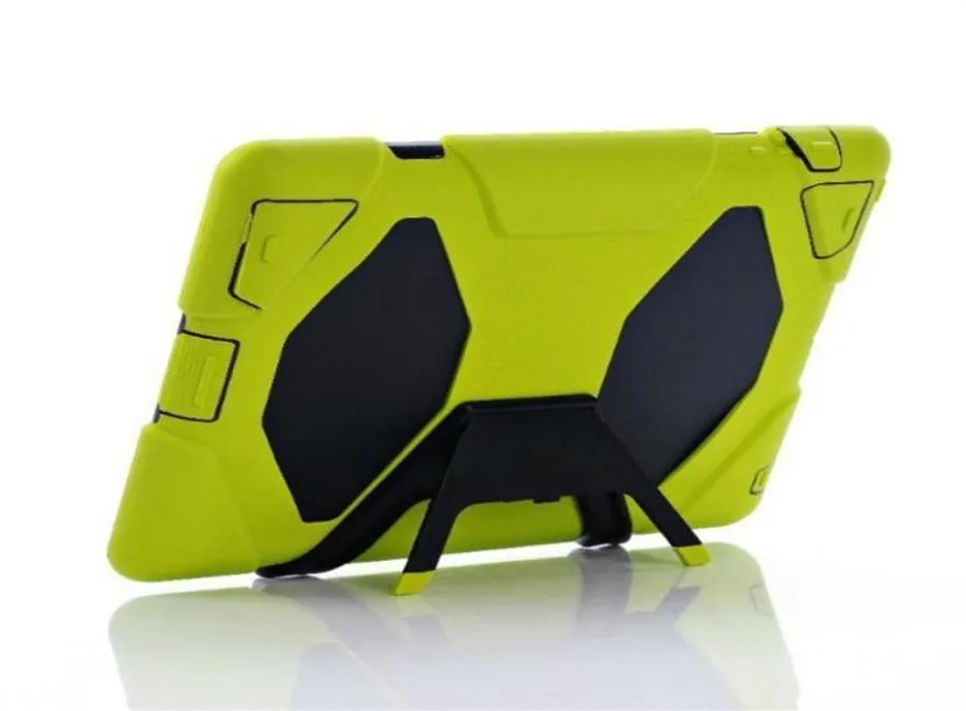 Militär Extreme Heavy Duty Waterproof Defender Case Cover för iPad Mini Air Pro 2 3 4 5 Stand Holder Hybrid stötsäkra fall245Z8348067