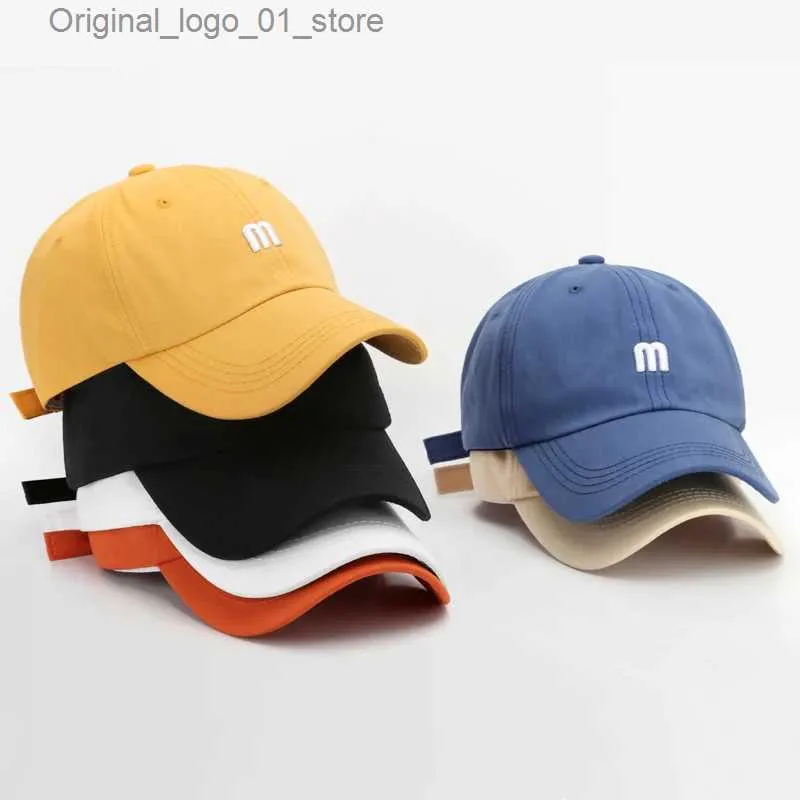 Ball Caps Womens Broidered M Baseball Hat Spring / été Coton Pure Coton Sunhat Sports Butter Hat Fashion Hip Hop Pisse