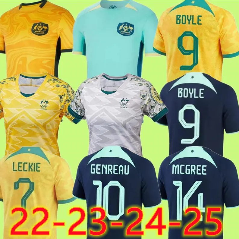 2023 2024 2025 Australia Women National Team Soccer Jersey Cooney