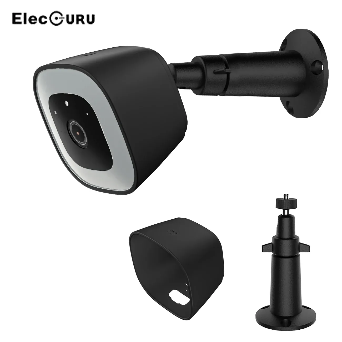 Cameras 360° Adjustable Wall Mount Bracket for Eufy L20 Security Camera with Silicon WeatherProof Protective Skin Cover