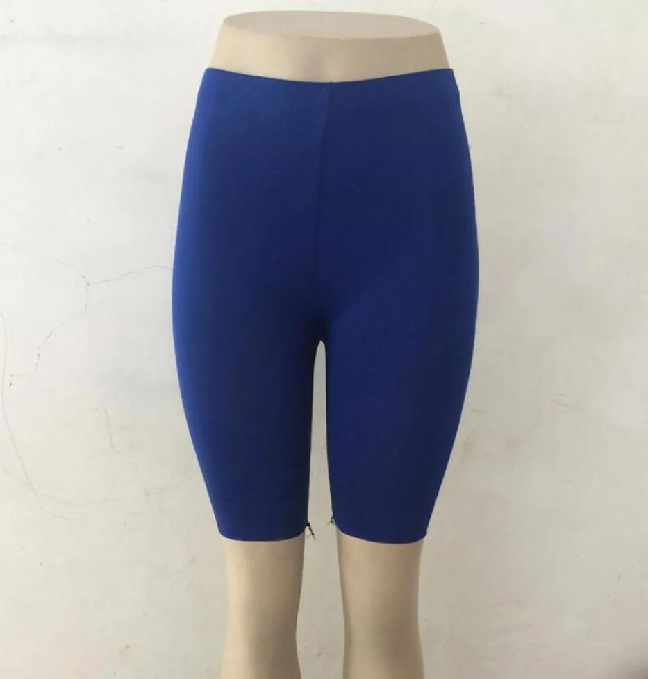 Pantalon courant Couleur solide Shorts de fitness sexy hauts hauts fous pousses de dames hanches Sports Cycling Sportswear19317777180260