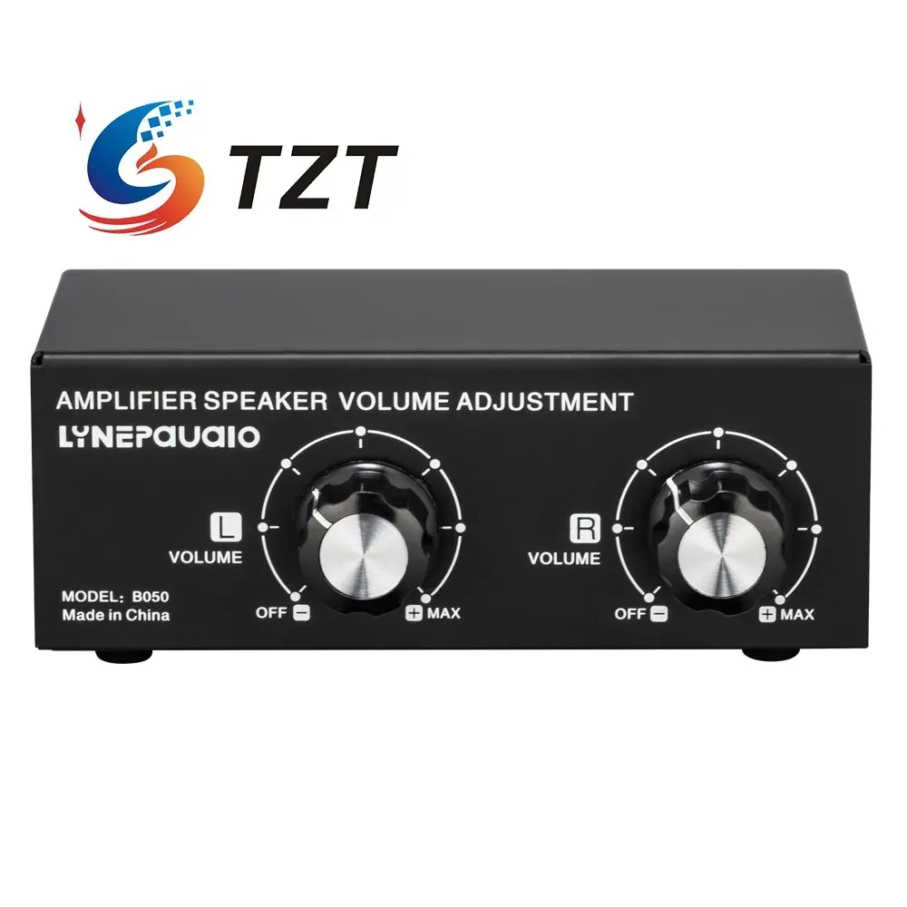 Radio Tzt B050 Passive Speaker Volume Control Independent Volume Adjuster for Left and Right Channels