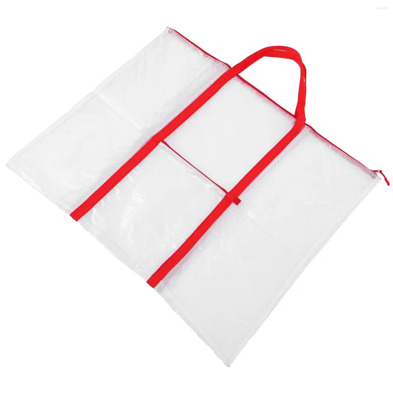 Sacs de rangement sac utilitaire pochette de planche à dessin exposition de papier peinture à la main en plastique