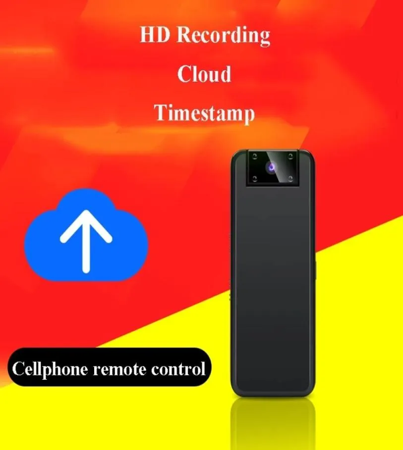 كاميرات الجسم يرتدي HD Car DVR أمنية CAM IR Night Vision Back Clip Mini Mini Camcorders Police1263283